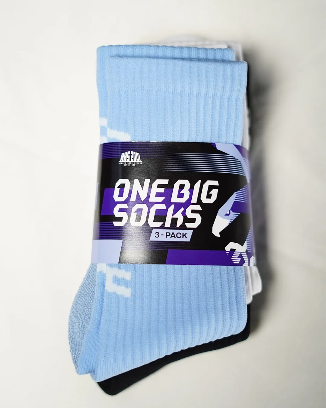 The One Big Socks three-pack